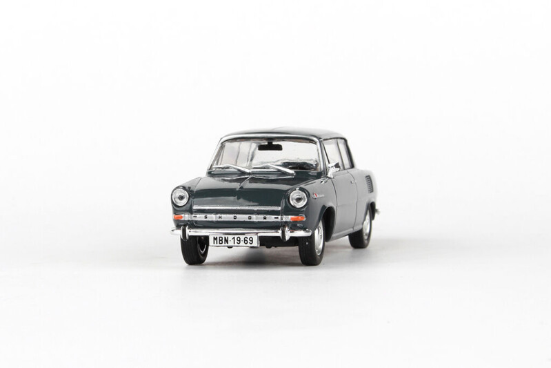 Abrex Škoda 1100 MBX 1:43 Šedá Tmavá 1969